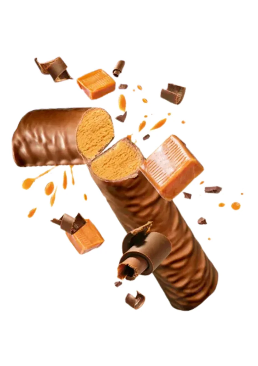 Mini pack batoane cu caramel, 62g, Gerlinea