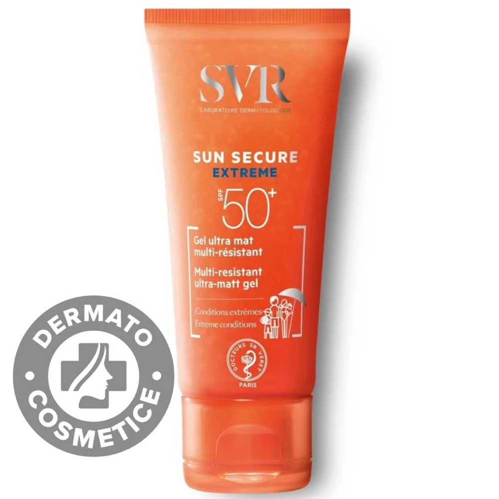 Gel ultra mat Extrem SPF 50+ Sun Secure, 50ml, SVR