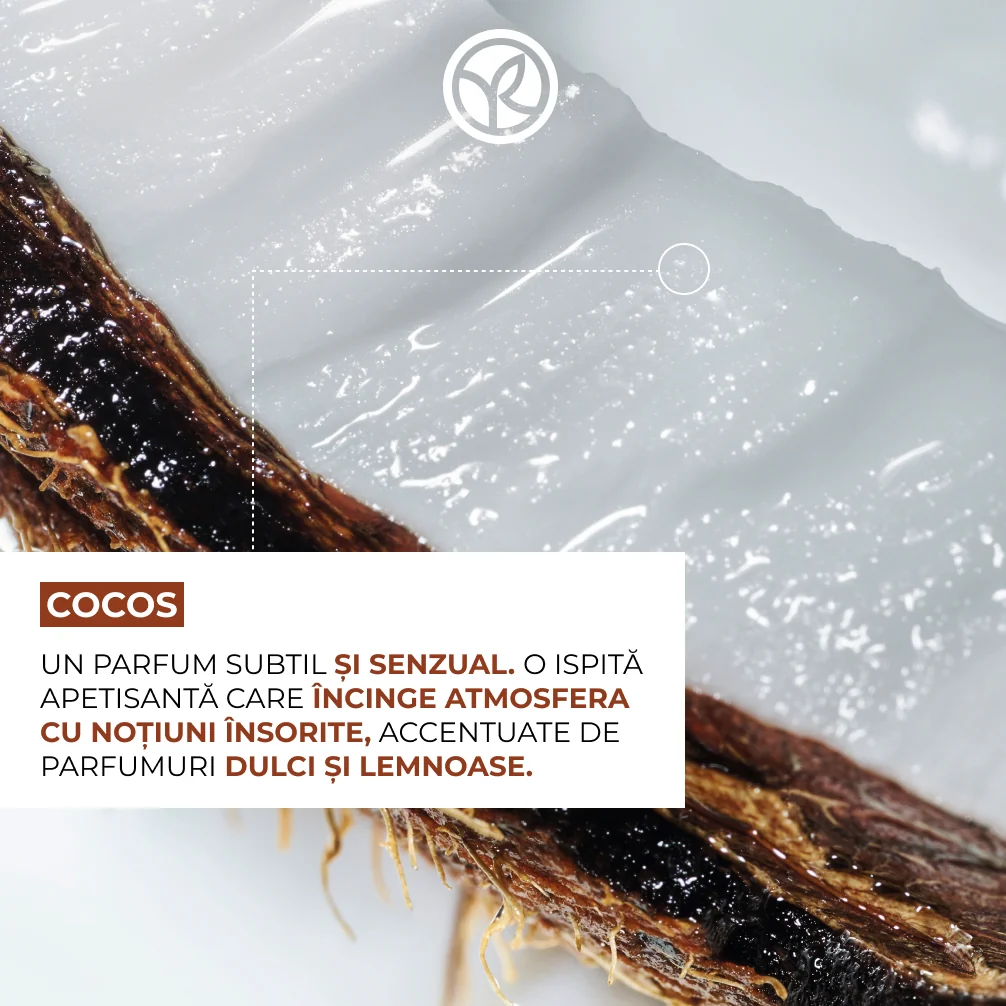 Rezerva gel de dus cu nuca de cocos, 600ml, Yves Rocher