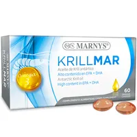 Krillmar Ulei de krill si ulei de peste cu omega 3, 60 capsule, Marnys