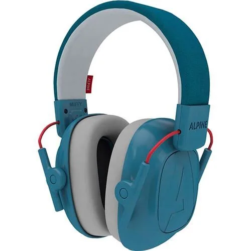 Casti antifonice pliabile pentru copii de la 5-16 ani SNR 25 Muffy Kids Blue ALP26474, 1 bucata, Alpine 