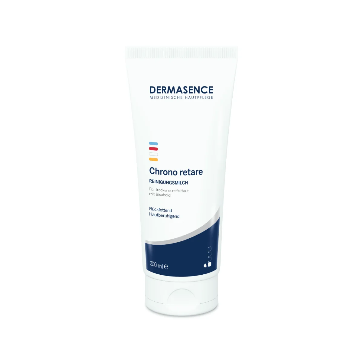 Lapte demachiant anti-aging pentru ten matur Chrono Retare 50+, 200ml, Dermasence