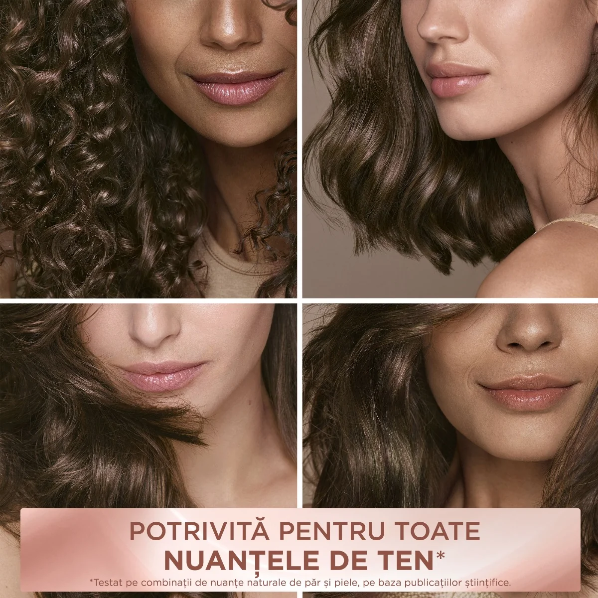 Vopsea de par permanenta fara amoniac Excellence Universal Nudes 5U Light Brown, 192ml, L'Oreal Paris
