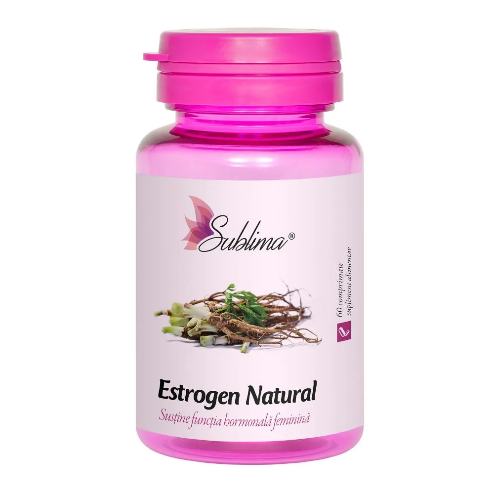 Estrogen natural Sublima, 60 comprimate, Dacia Plant