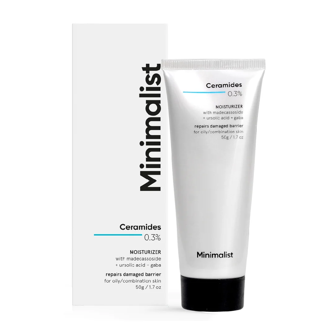 Crema-gel cu Ceramide 0.3% si Madecassoside, 50g, Minimalist