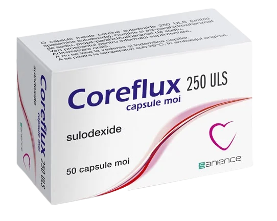 Coreflux 250ULS, 50 capsule moi, Sanience
