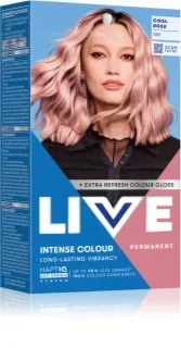 Vopsea de par Schwarzkopf 101 Cool Rose, 142.5ml, Live