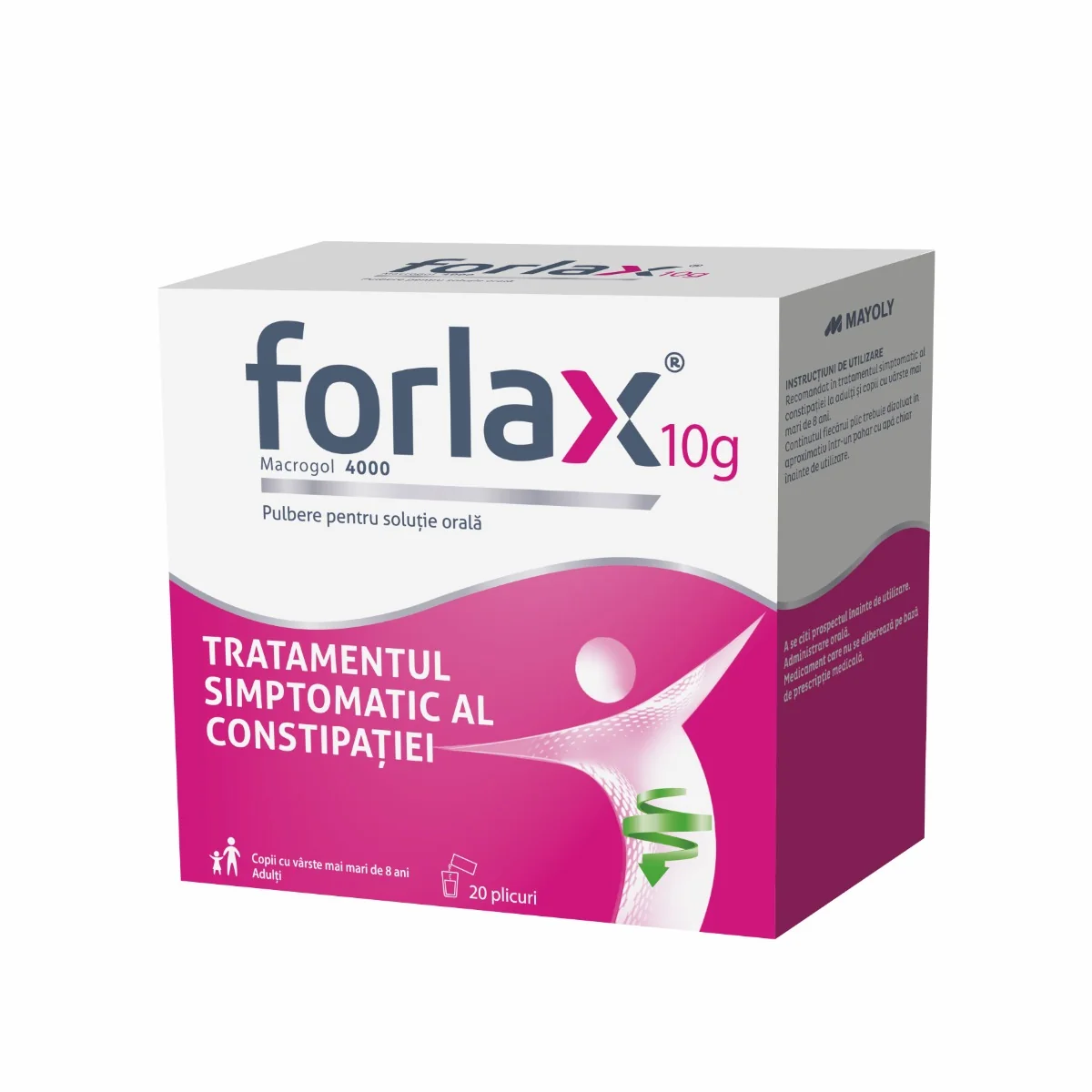 Forlax, 20 plicuri, Ipsen