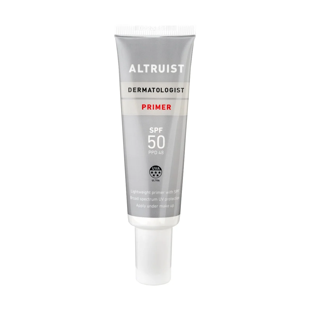 Baza de machiaj cu protectie solara SPF 50 Dermatologist Primer, 30ml, Altruist