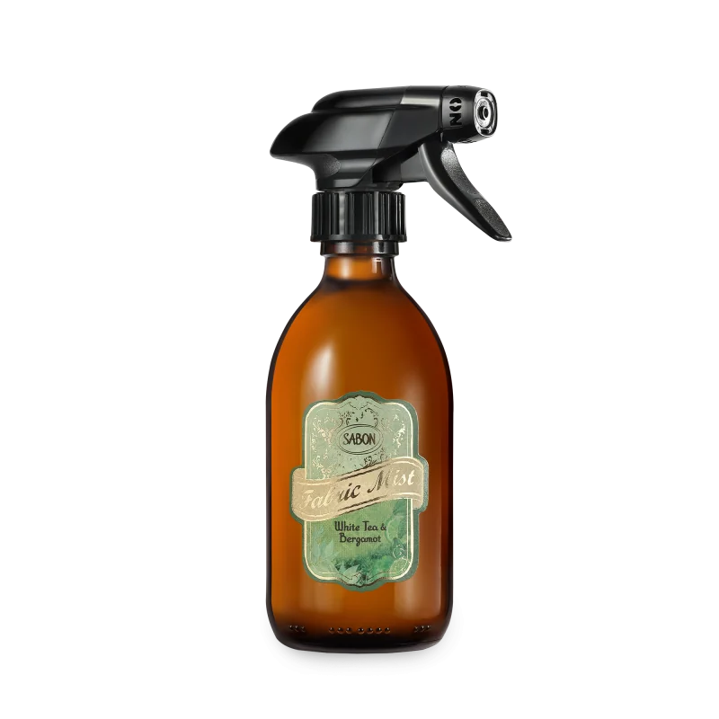 Parfum pentru textile White Tea & Bergamota, 300ml, Sabon