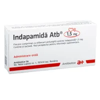 Indapamida Atb 1.5mg, 30 comprimate cu eliberare prelungita, Antibiotice