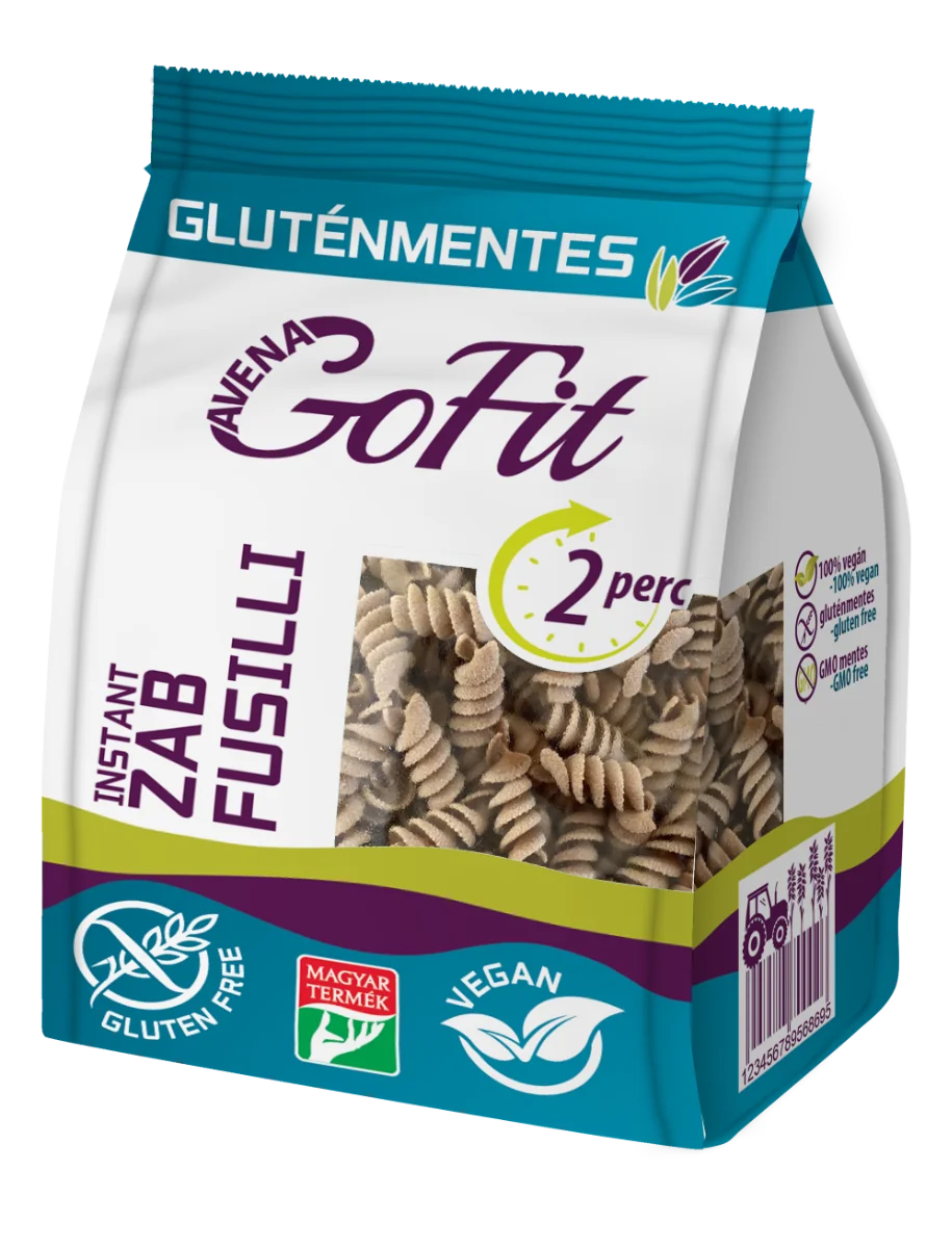 Paste fusilli fara gluten din ovaz, 200g, Avena GoFit