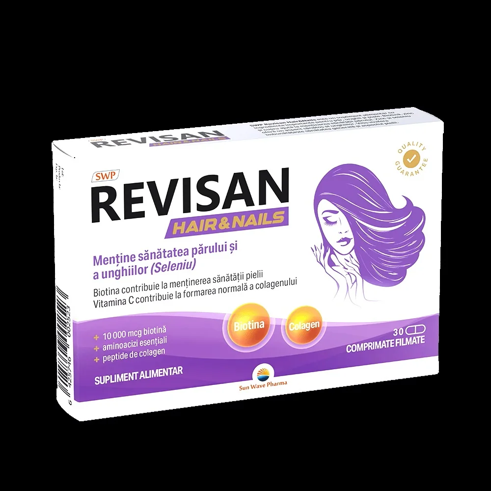Revisan Par si Unghii, 30 comprimate, Sun Wave Pharma 