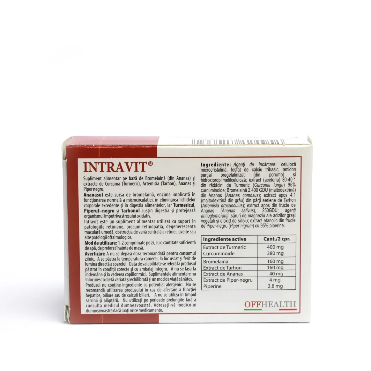 Intravit, 30 comprimate, OFFHEALTH