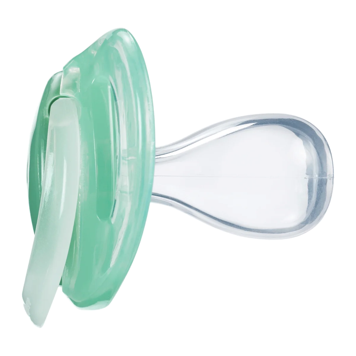 Suzeta ortodontica de noapte care lumineaza in intuneric pentru 18-36 luni Verde, 2 bucati, Tommee Tippee 