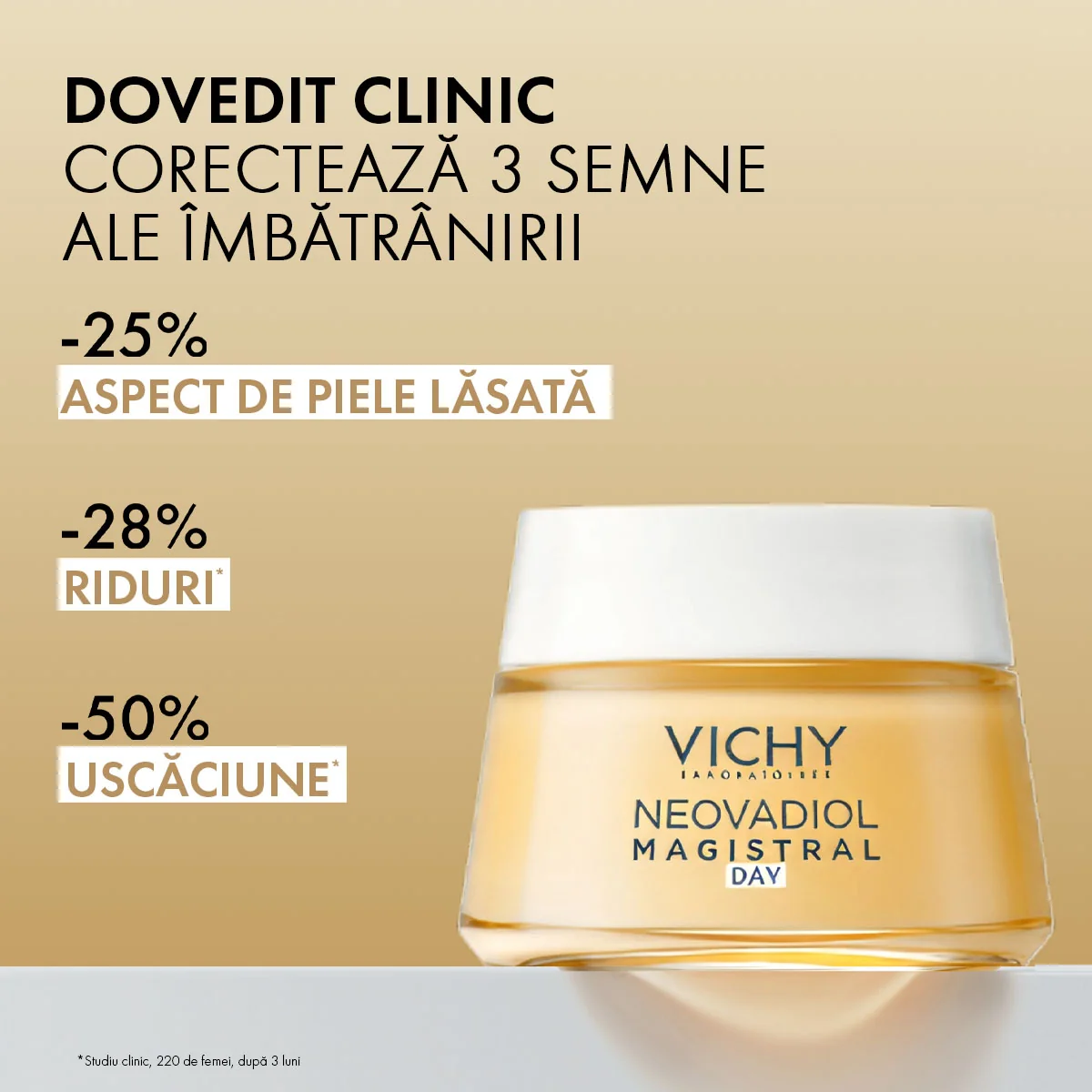 Balsam de zi hranitor cu efect de fermitate Neovadiol Magistral, 50ml, Vichy