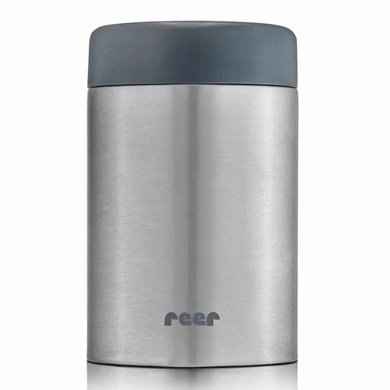Cutie termica pentru mancare bebelusi din otel inoxidabil pur vidat 90408, 300ml, Reer