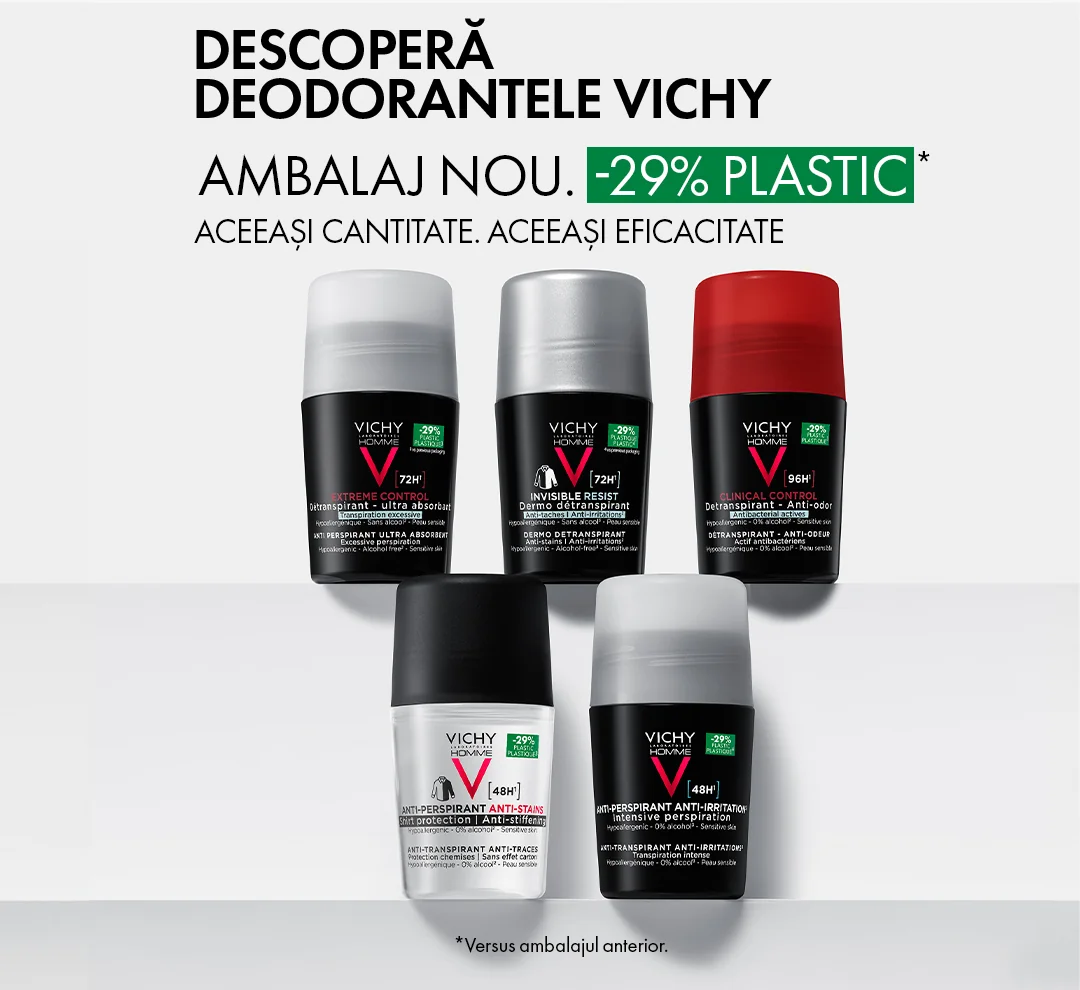 Descopera gama de deodorante Vichy Descopera gama de deodorante Vichy