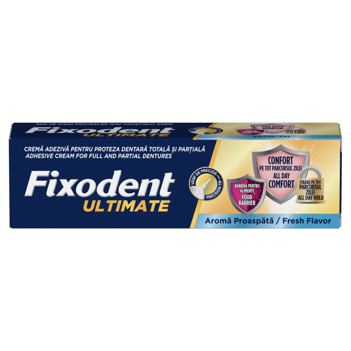 Crema adeziva pentru proteza dentara Ultimate Fresh, 40g, Fixodent