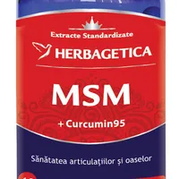 MSM+ Cucumin95, 60 capsule, Herbagetica
