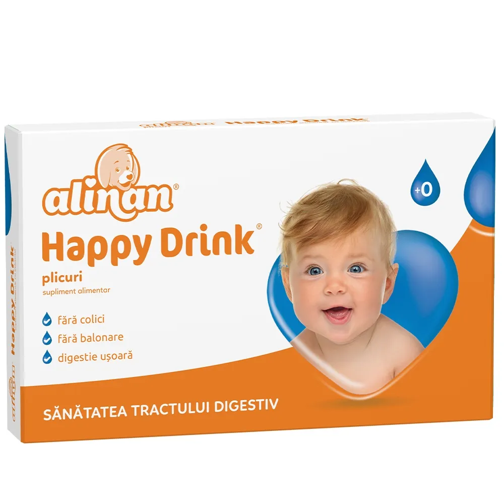 Happy Drink Alinan, 12 plicuri, Fiterman