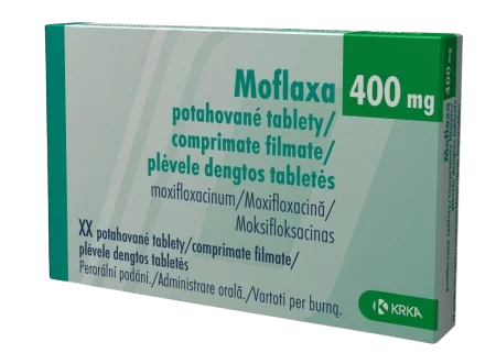 Moflaxa 400mg, 5 comprimate, KRKA