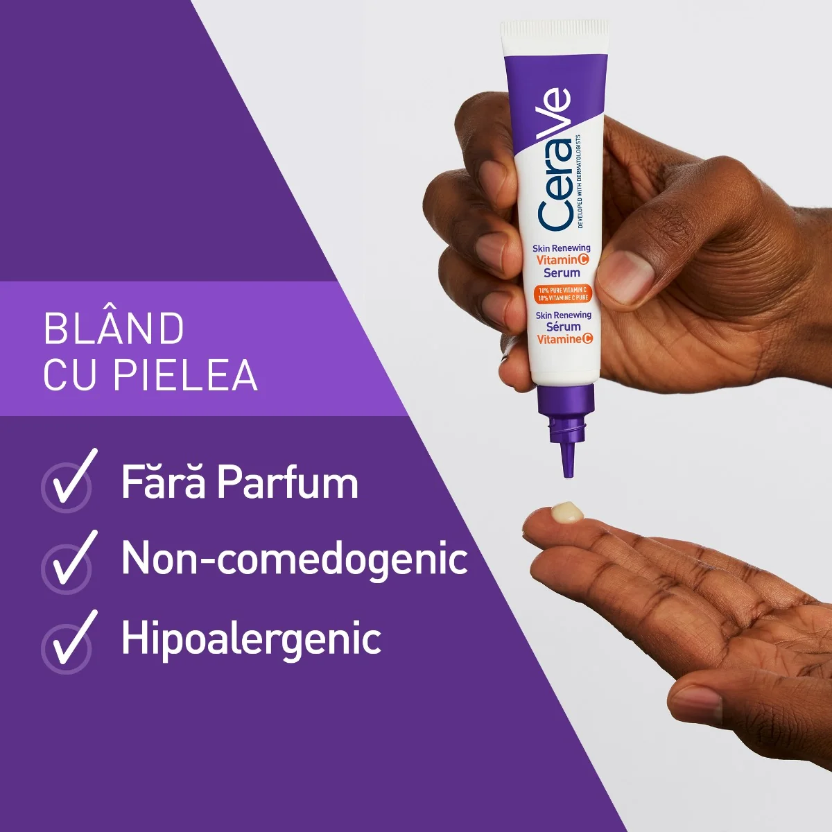 Serum cu Vitamina C Skin Renewing, 30ml, CeraVe