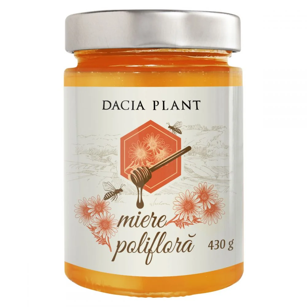Miere poliflora, 430g, Dacia Plant
