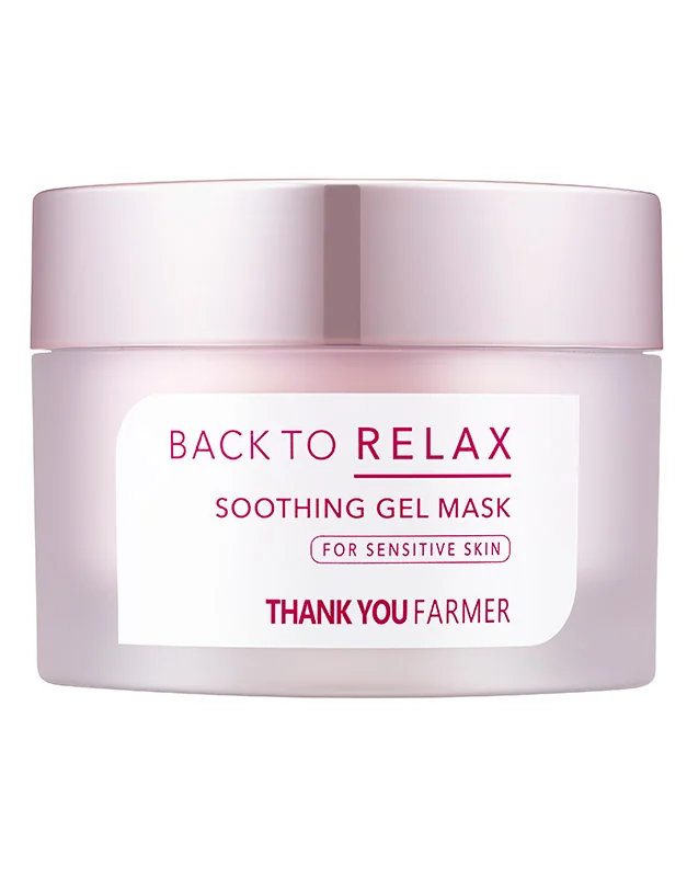 Masca-gel pentru ten sensibil Back to Relax, 100ml, Thank You Farmer