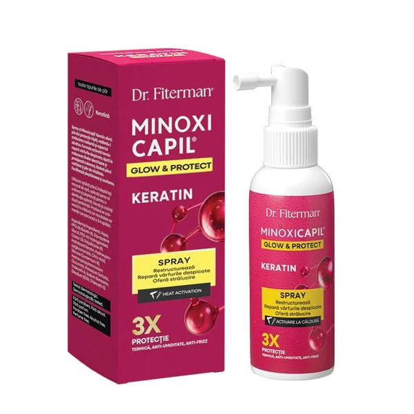 Spray Minoxicapil Keratin, 60ml, Doctor Fiterman