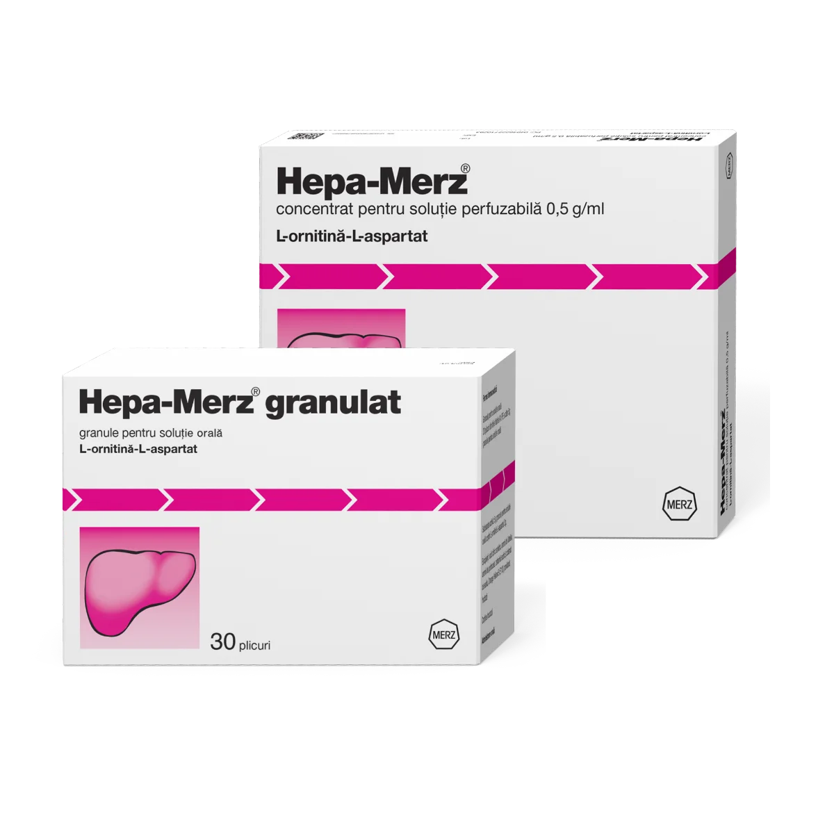 Hepa Merz granule, 30 plicuri, Merz