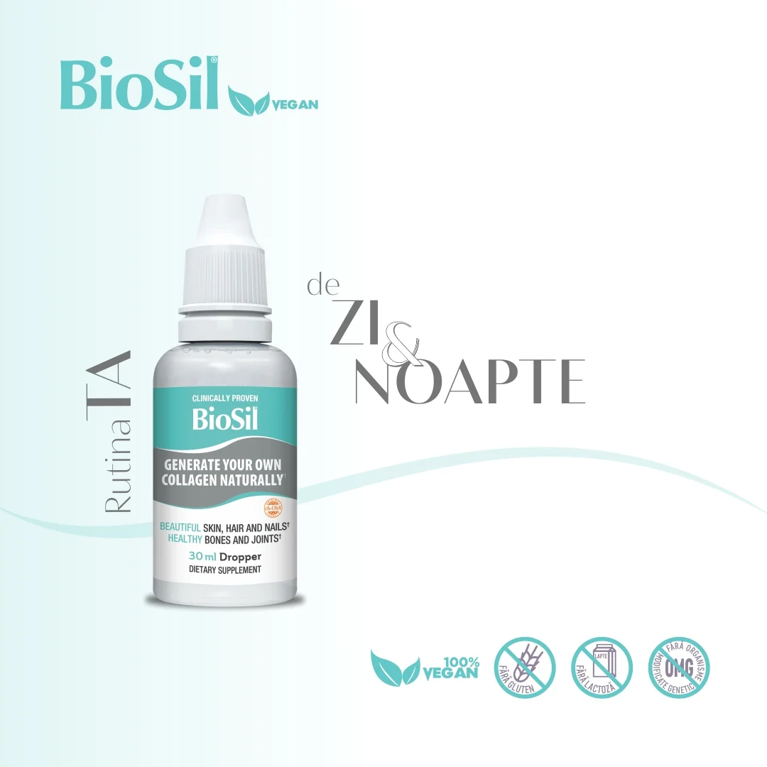 BioSil picaturi, 30ml, Bio Minerals