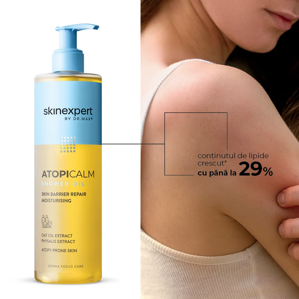 Skinexpert by Dr. Max® Atopicalm Ulei de dus, 400ml