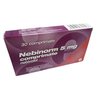 Nebinorm Company Nebinorm 5mg, 30 comprimate, Glenmark | Dr. Max Farmacia