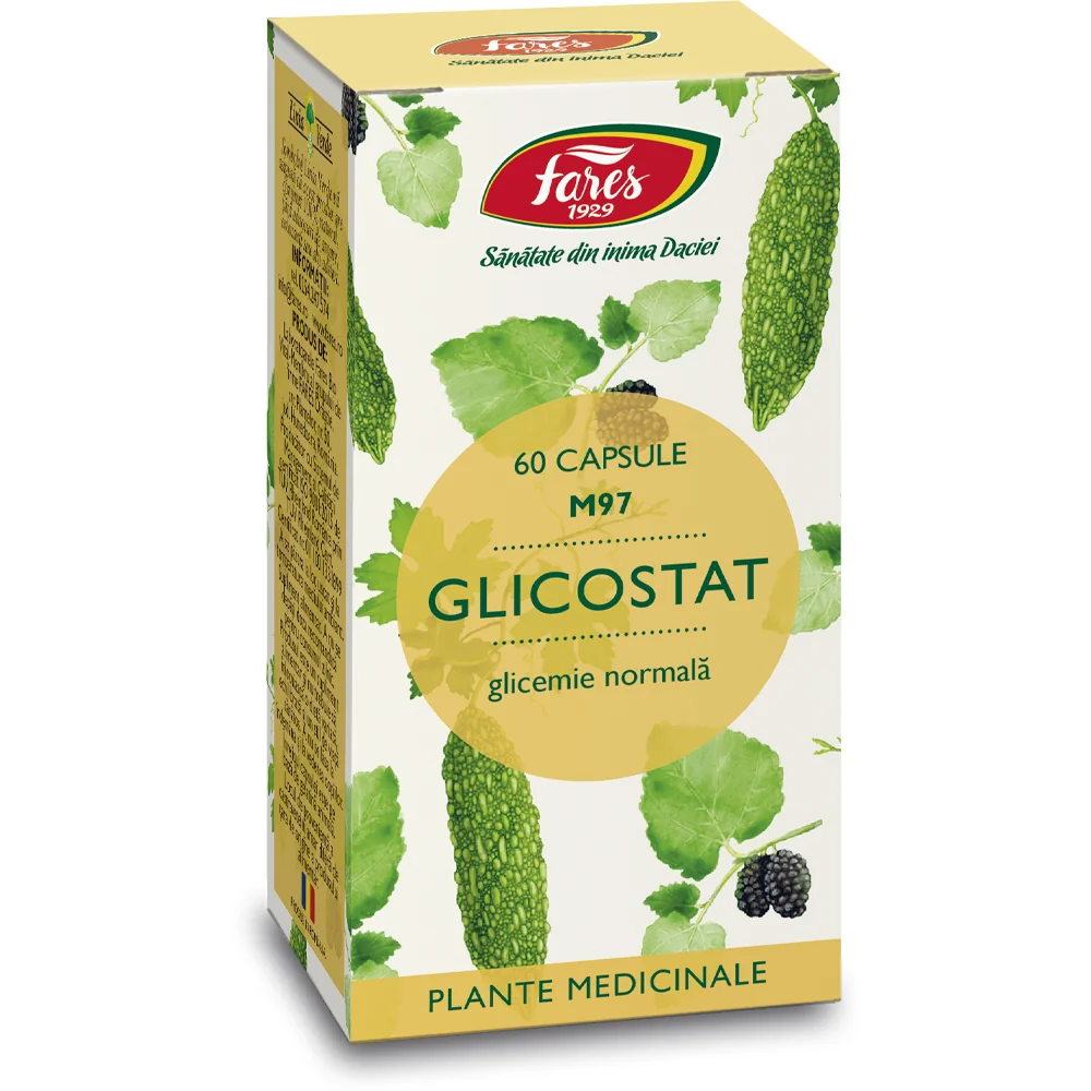 Glicostat,  60 capsule, Fares
