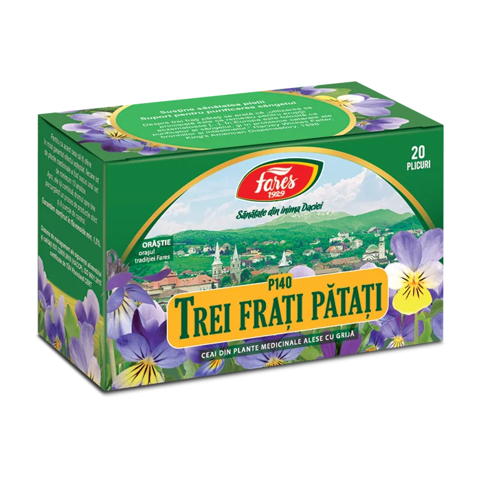 Ceai Trei frati patati, 20 plicuri, Fares