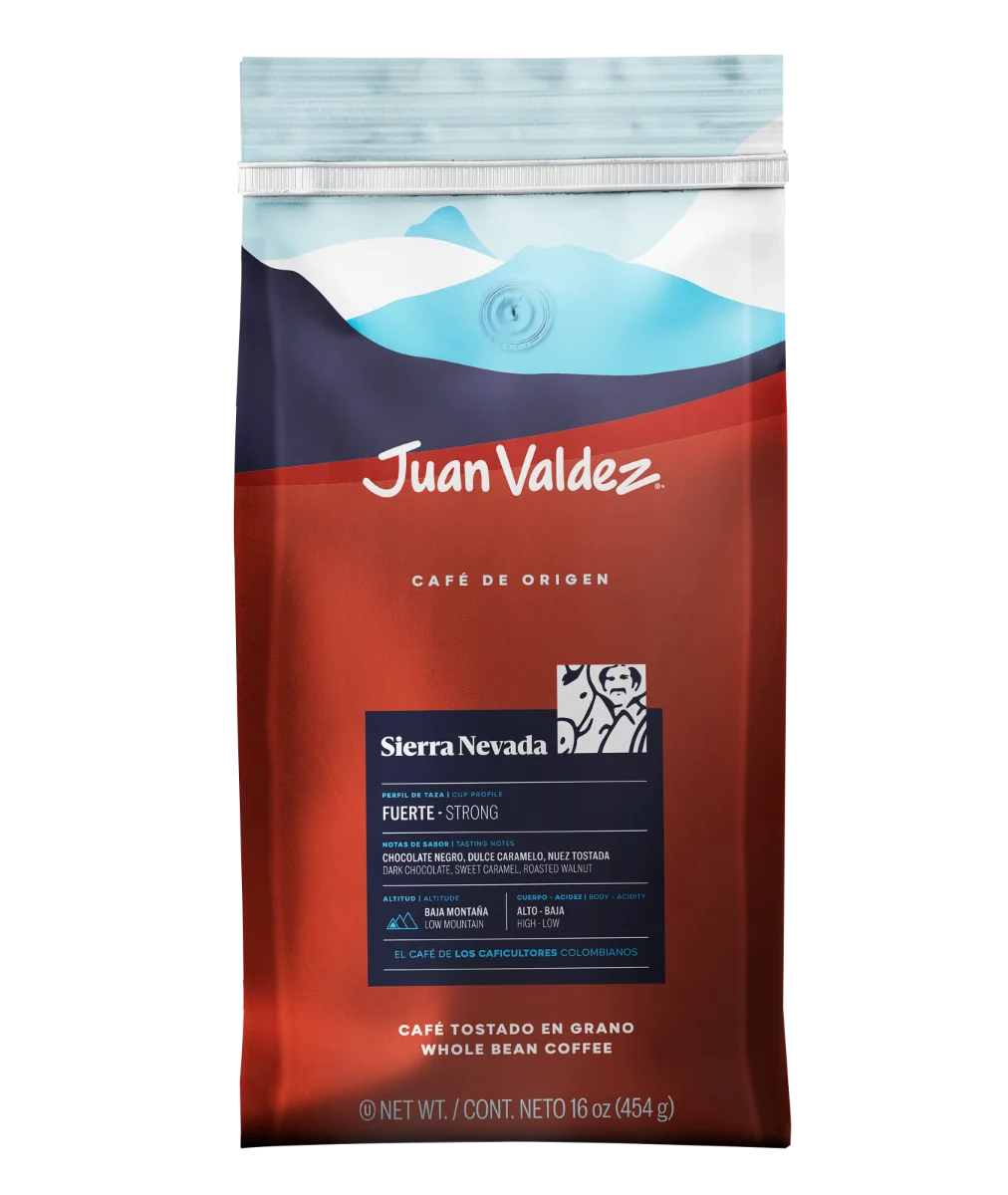 Cafea boabe Origine Sierra Nevada, 454g, Juan Valdez