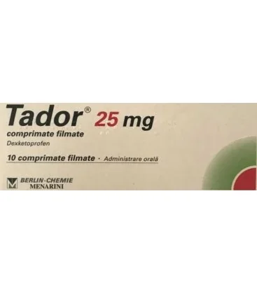 Tador 25mg, 10 comprimate filmate, Berlin Chemie