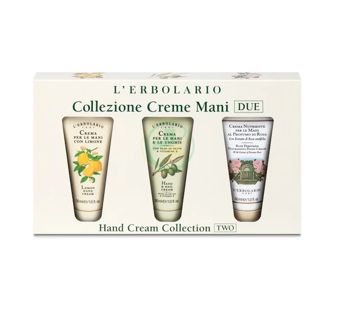 L'Erbolario Kit creme pentru maini, 3 x 30ml