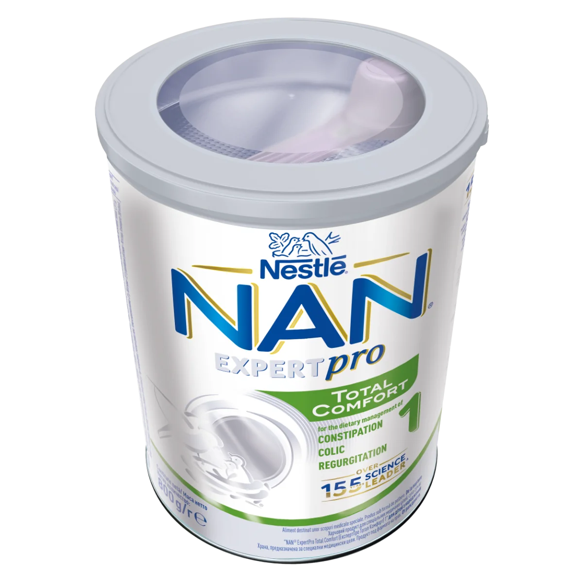 Formula de lapte praf Nan Expert Pro Total Confort 1, 800g, Nestle 