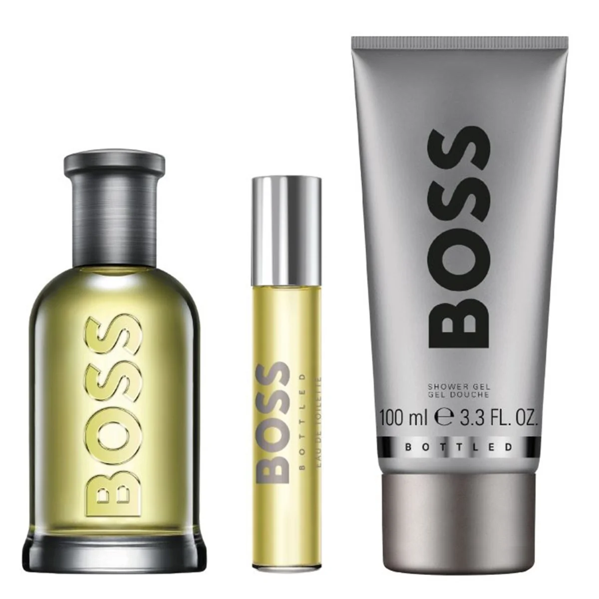 Set pentru barbati Bottled Apa de toaleta, Hugo Boss