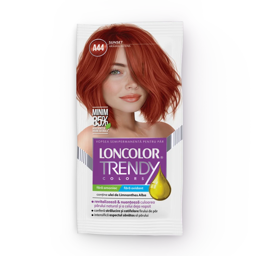 Vopsea de par semi-permanenta Trendy Colors A44, 50ml, Loncolor