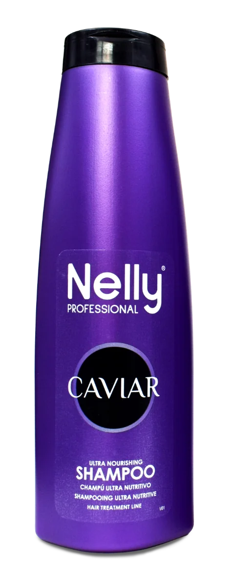 Sampon reparator cu extract din caviar, 400ml, Nelly Professional