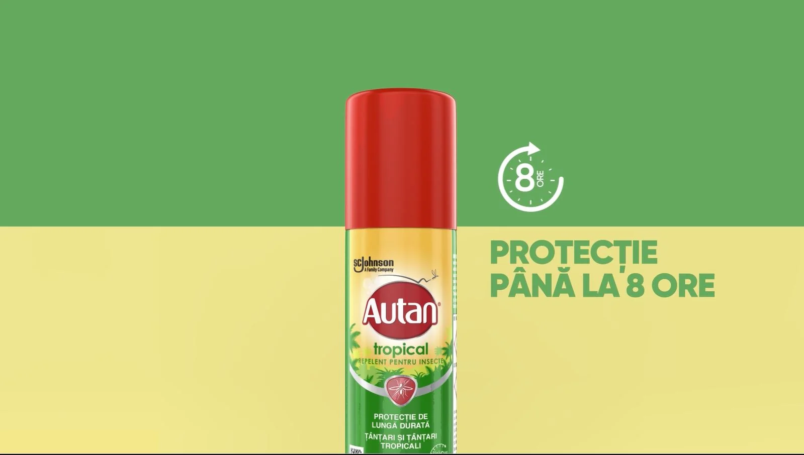 Spray repelent impotriva tantarilor Tropical Mini, 50ml, Autan