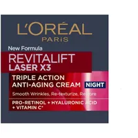Crema antirid de noapte Revitalift Laser Renew, 50ml, L'Oreal Paris