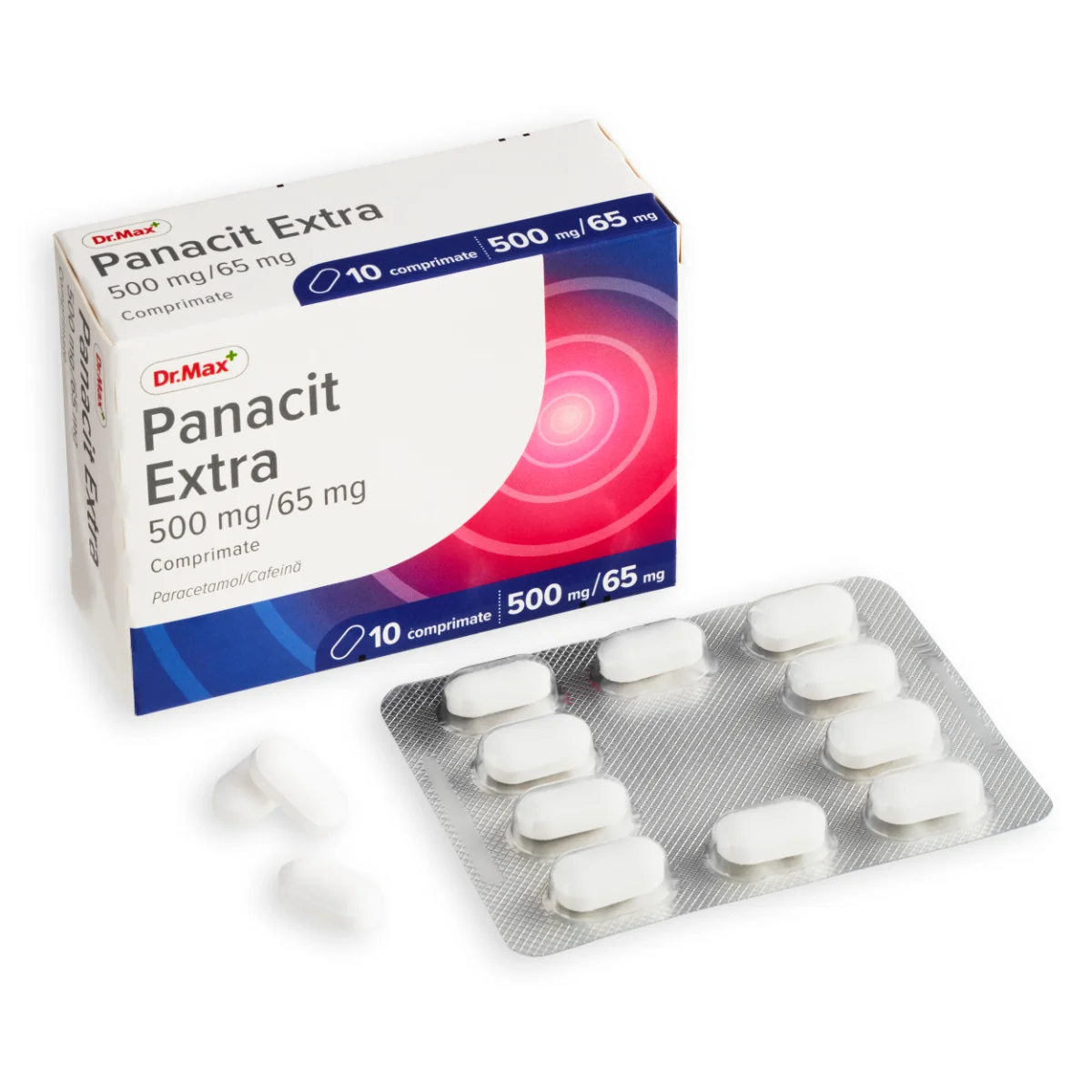 Dr.Max Panacit Extra 500mg/60mg, 10 comprimate