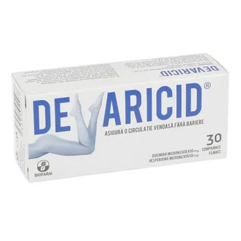 Devaricid, 30 comprimate, Biofarm 
