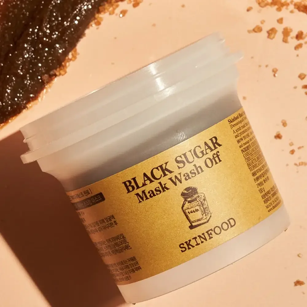 Masca de fata cu zahar negru, 120g, Skinfood