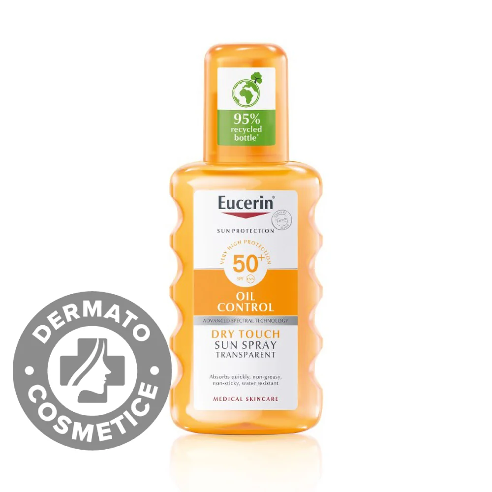 Spray de corp transparent cu SPF50+, 200ml, Eucerin
