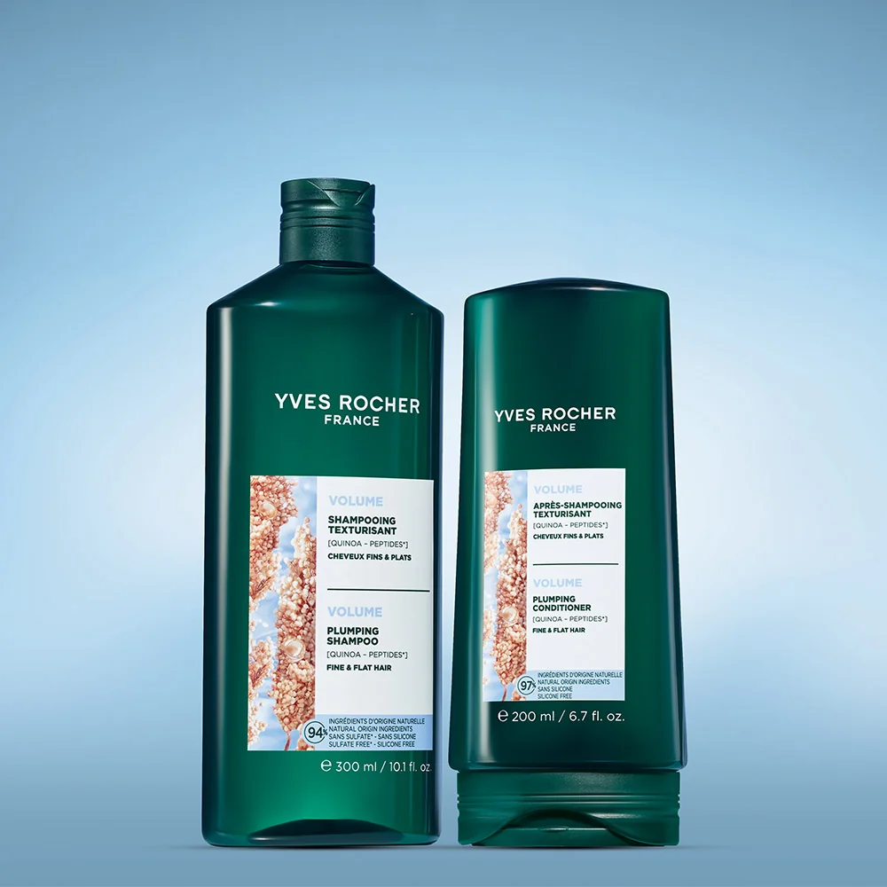 Balsam pentru volum cu Peptide de Quinoa Botanical, 200ml, Yves Rocher